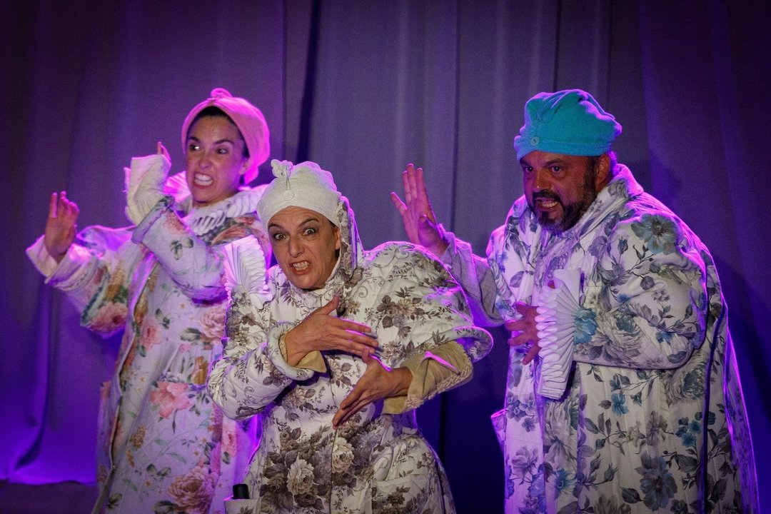 Escena de la obra de teatro 'Tal vez soñar'