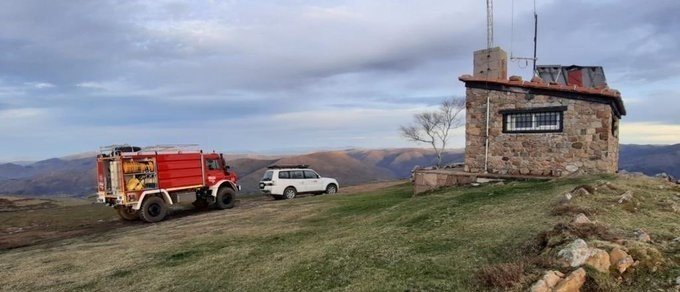 Operativo contra incendios forestales