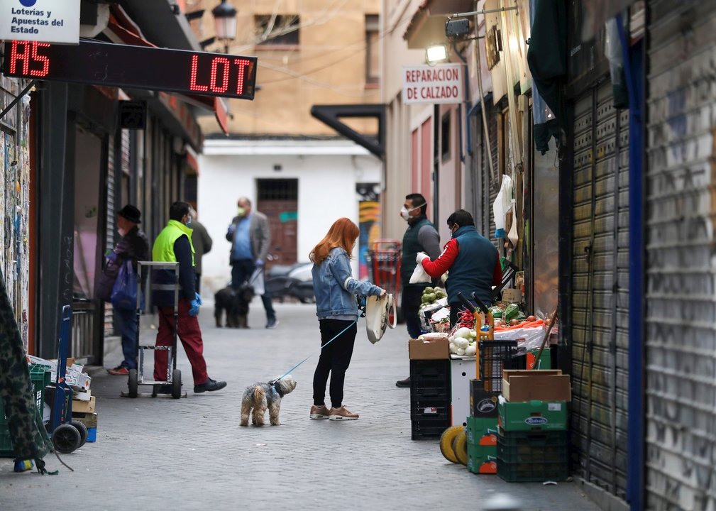 Comerciantes. Archivo