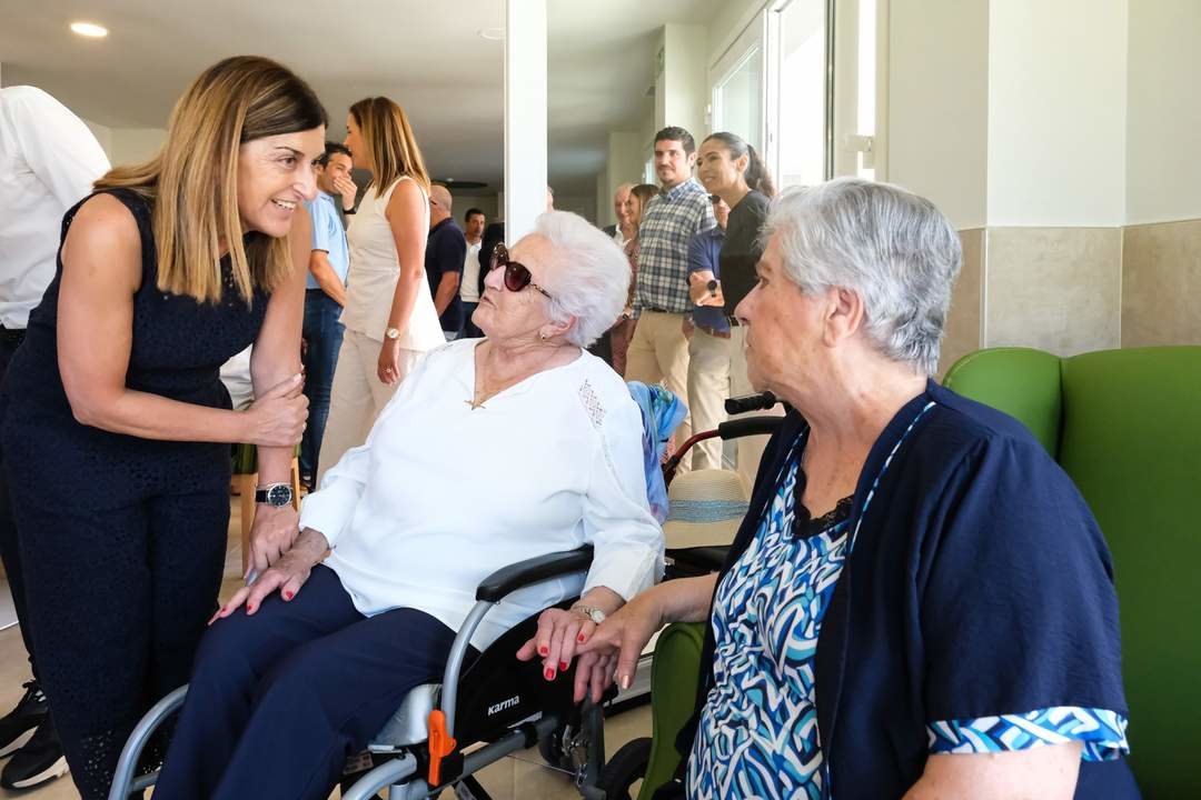 11:30 horas. Solares. Calle Estudio, 6. La presidenta de Cantabria, María José Sáenz de Buruaga, inaugura la residencia del Grupo Instituto Gerontológico. 23 de julio de 2024 © Raúl Lucio