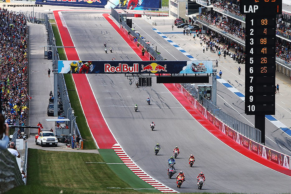 A la vista la tercera carrera de MotoGP; el Circuito de las Américas de Austin, Texas